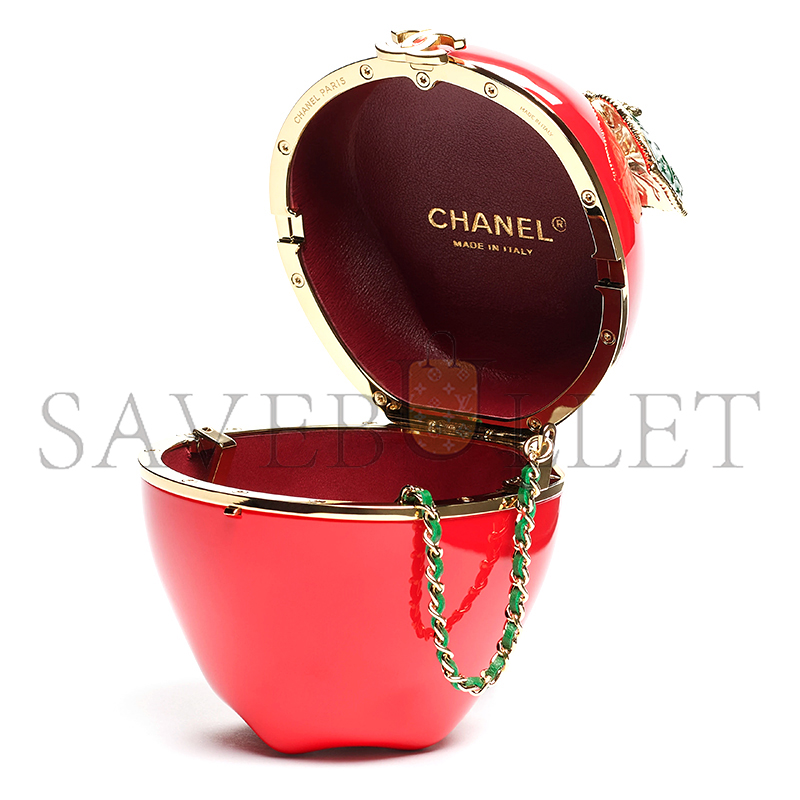 CHANEL APPLE MINAUDIERE AS6436 (16*10*10cm) CHANEL APPLE MINAUDIERE AS6436 (16*10*10cm)